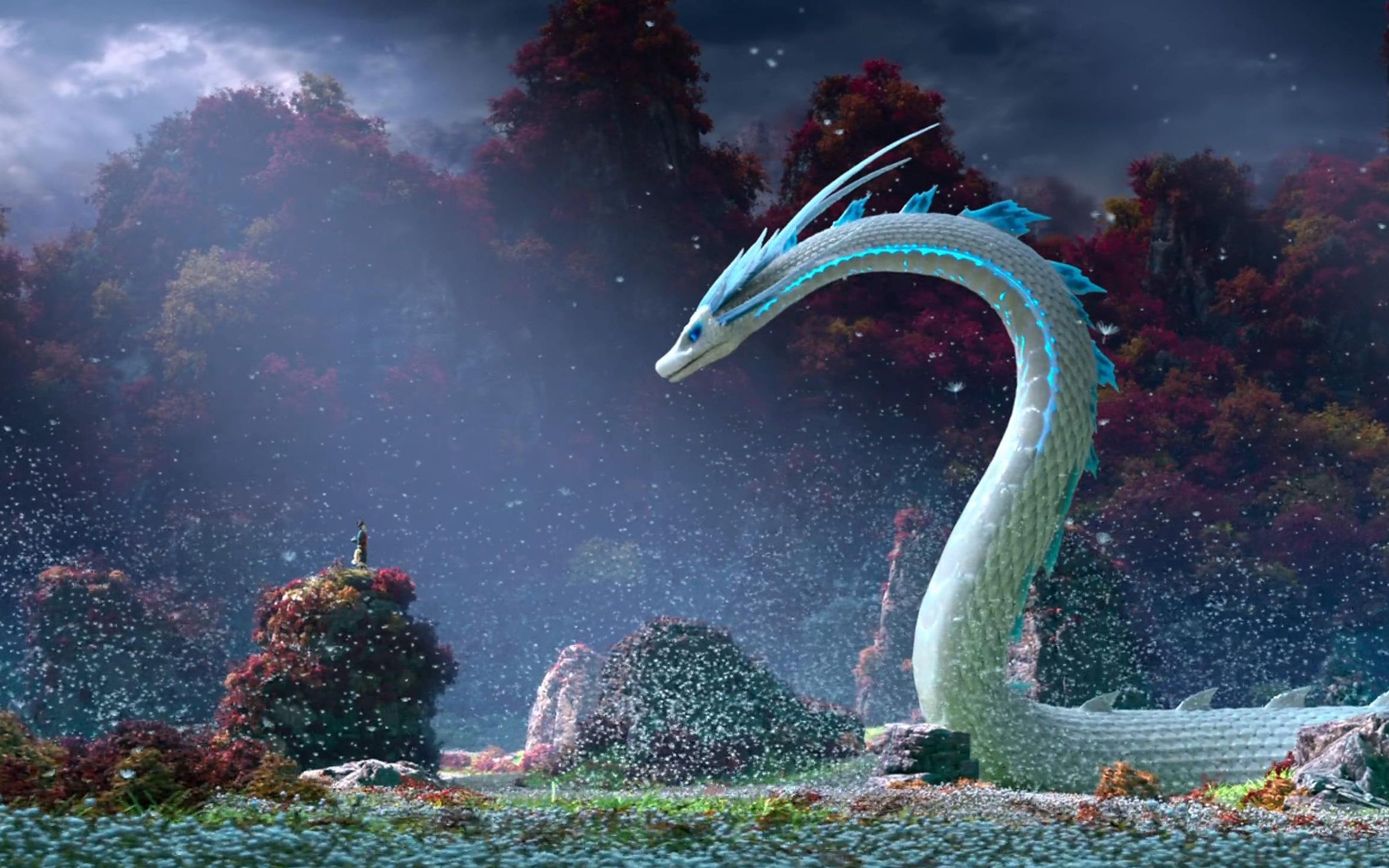 真正意义上的"成人"国漫《白蛇·缘起》,沐浴镜头致敬92年王祖贤和