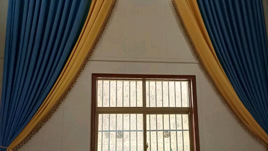 沙河子张村窗帘各种各样需要的来订购.