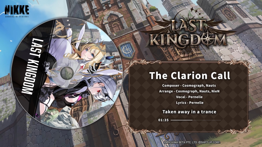 【胜利の女神:NIKKE】LAST KINGDOMストーリーイベントBGM  『The Clarion Call』Full ver.哔哩哔哩bilibili