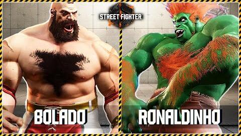 Street Fighter 6 💥 Zangief-bolado (ZANGIEF) vs Ronaldinho (BLANKA) 💥 SF6  Rank Ma_哔哩哔哩bilibili