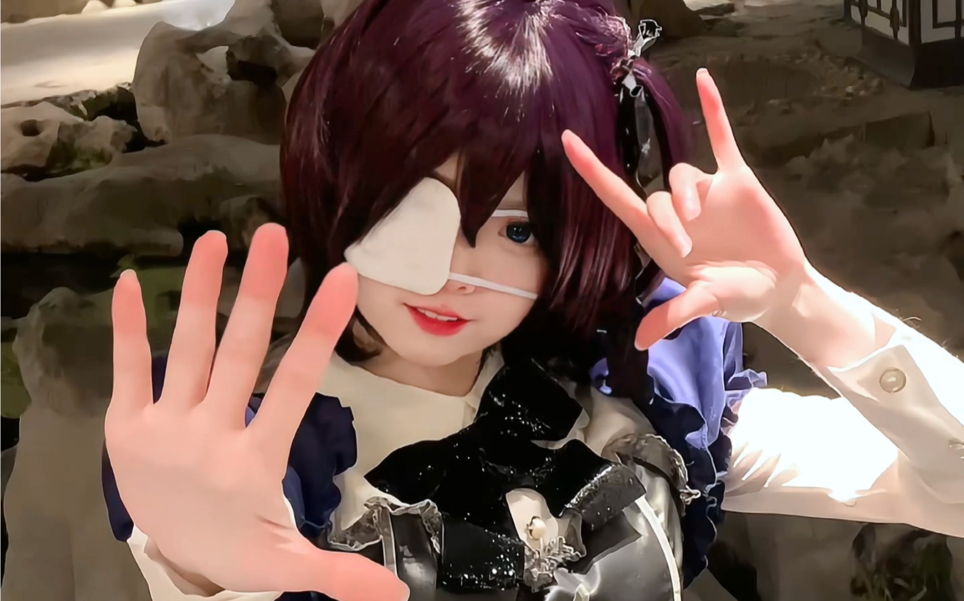 邪王真眼就是最强的!六花cos,但重度中二病版death