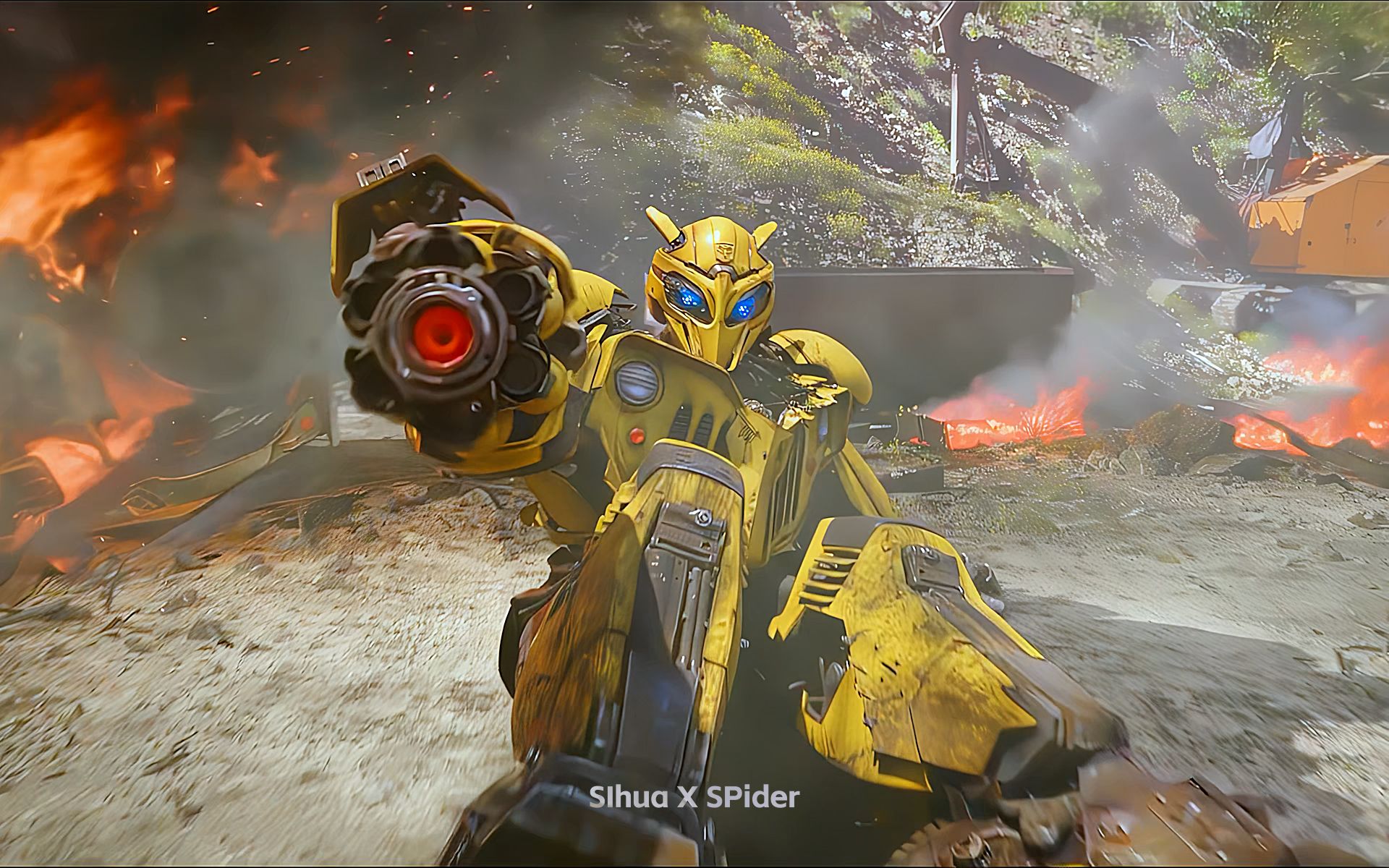 变形金刚第一帅大黄蜂换装名场面