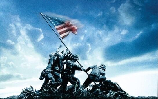 蛮蛮电影推荐1945年太平洋战场上的绞肉机硫磺岛战役一场战争一面旗帜