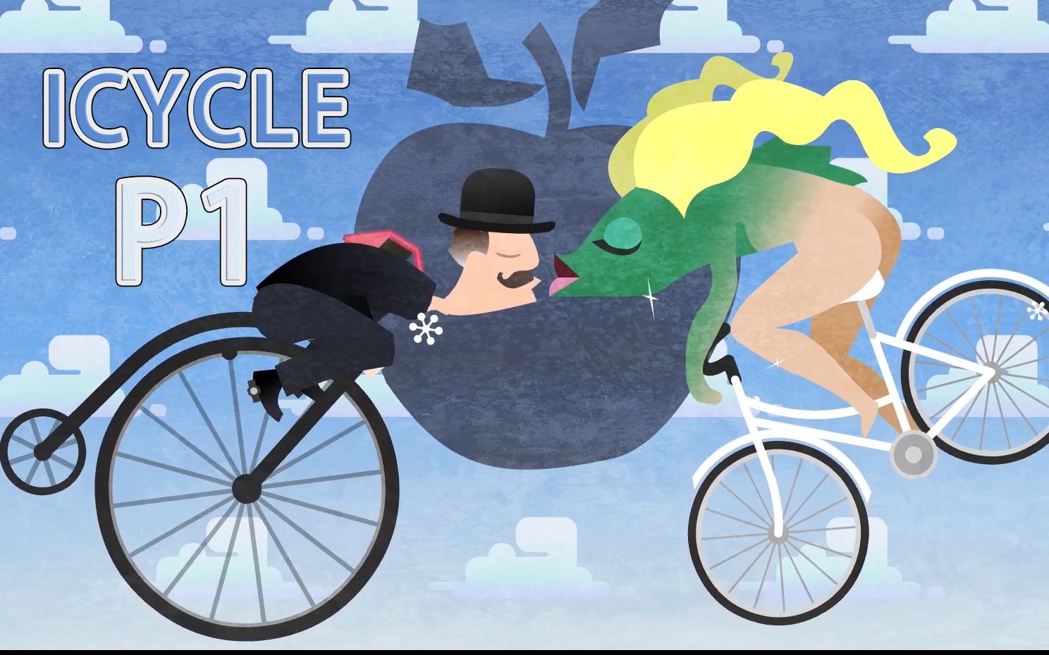 [雪地单车] Icycle 试玩 不穿衣 就发抖