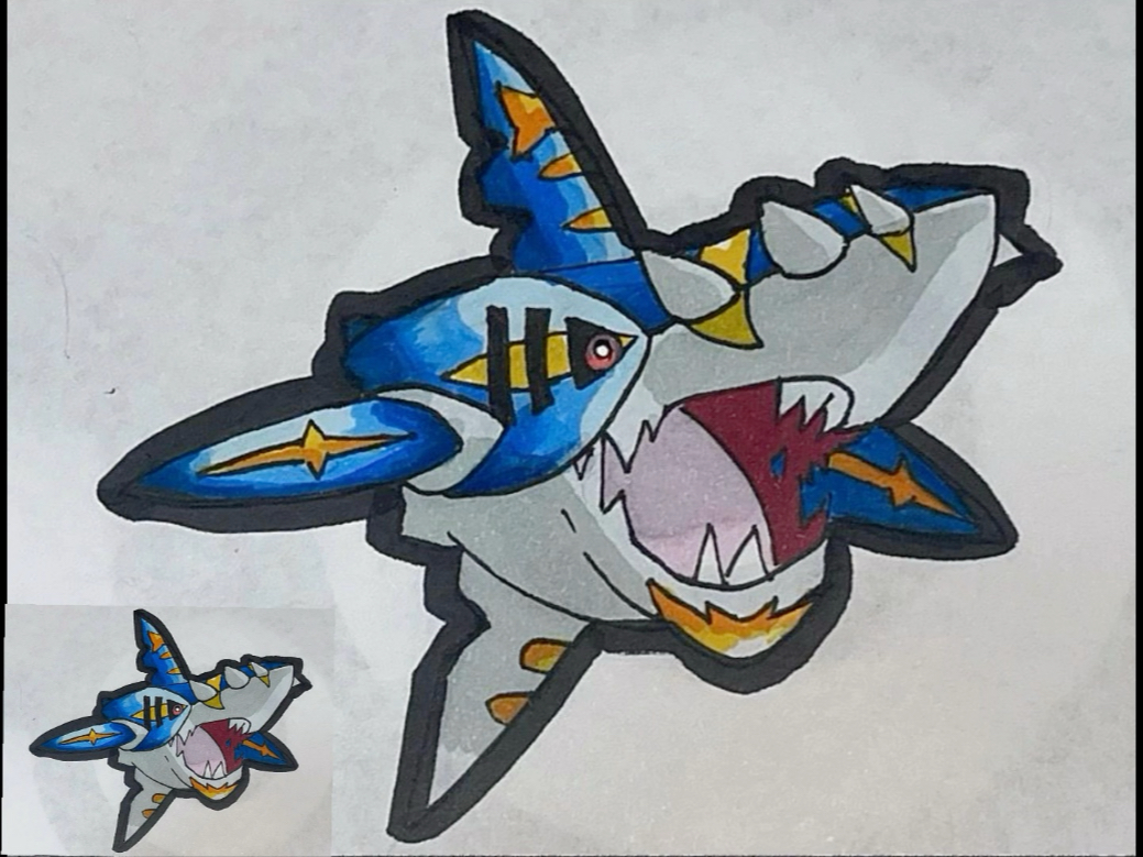 一起来画宝可梦