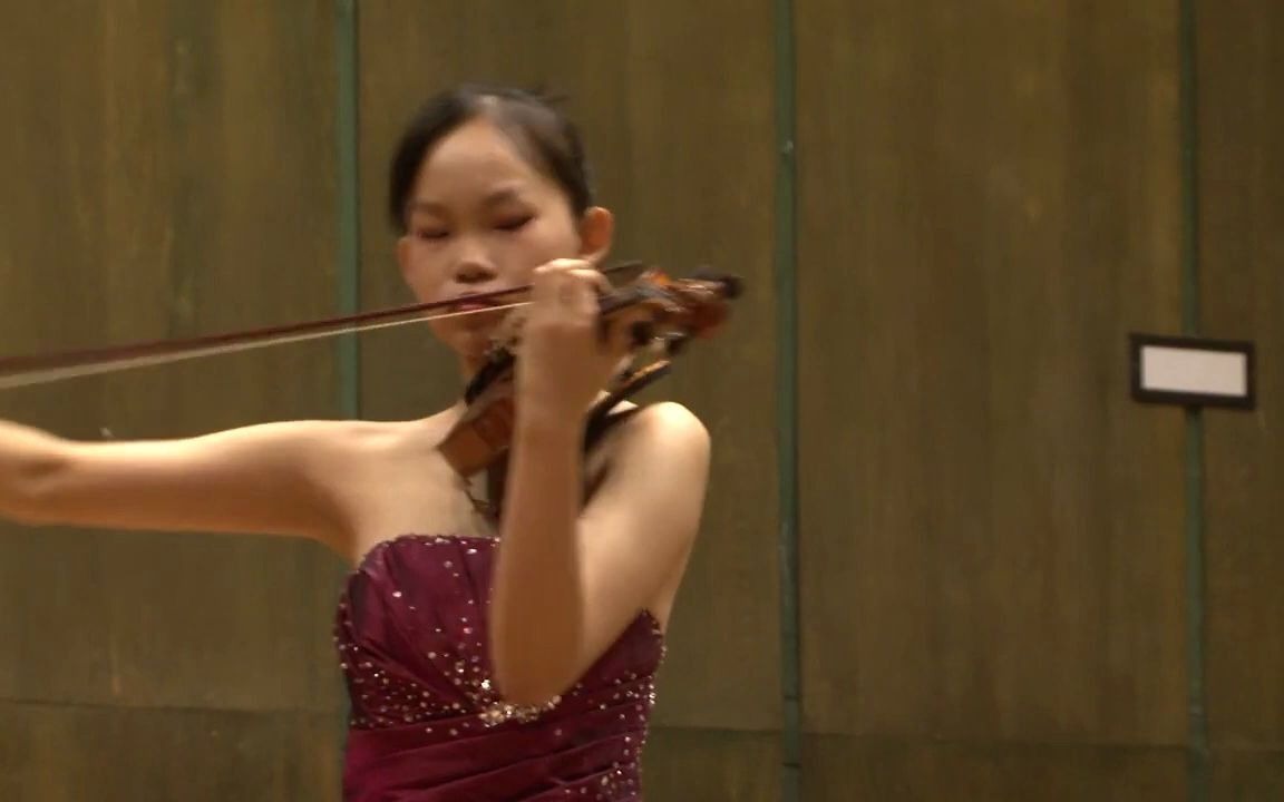 Aijia li(03.12.2004) Henryk Wieniawskiviolin concerto no.2 Op.22哔哩哔哩bilibili