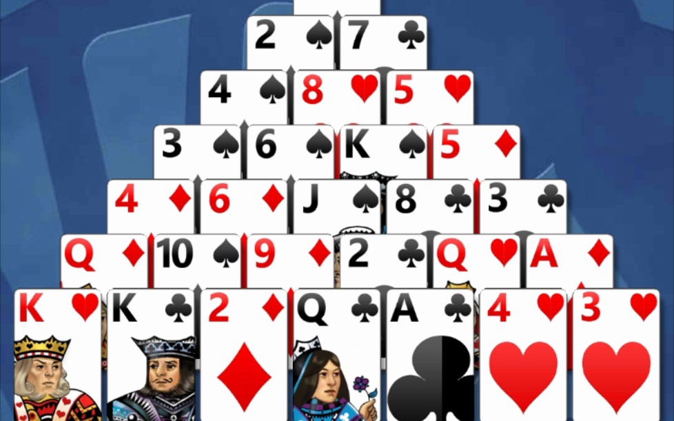 微软纸牌每日挑战20220109pyramid