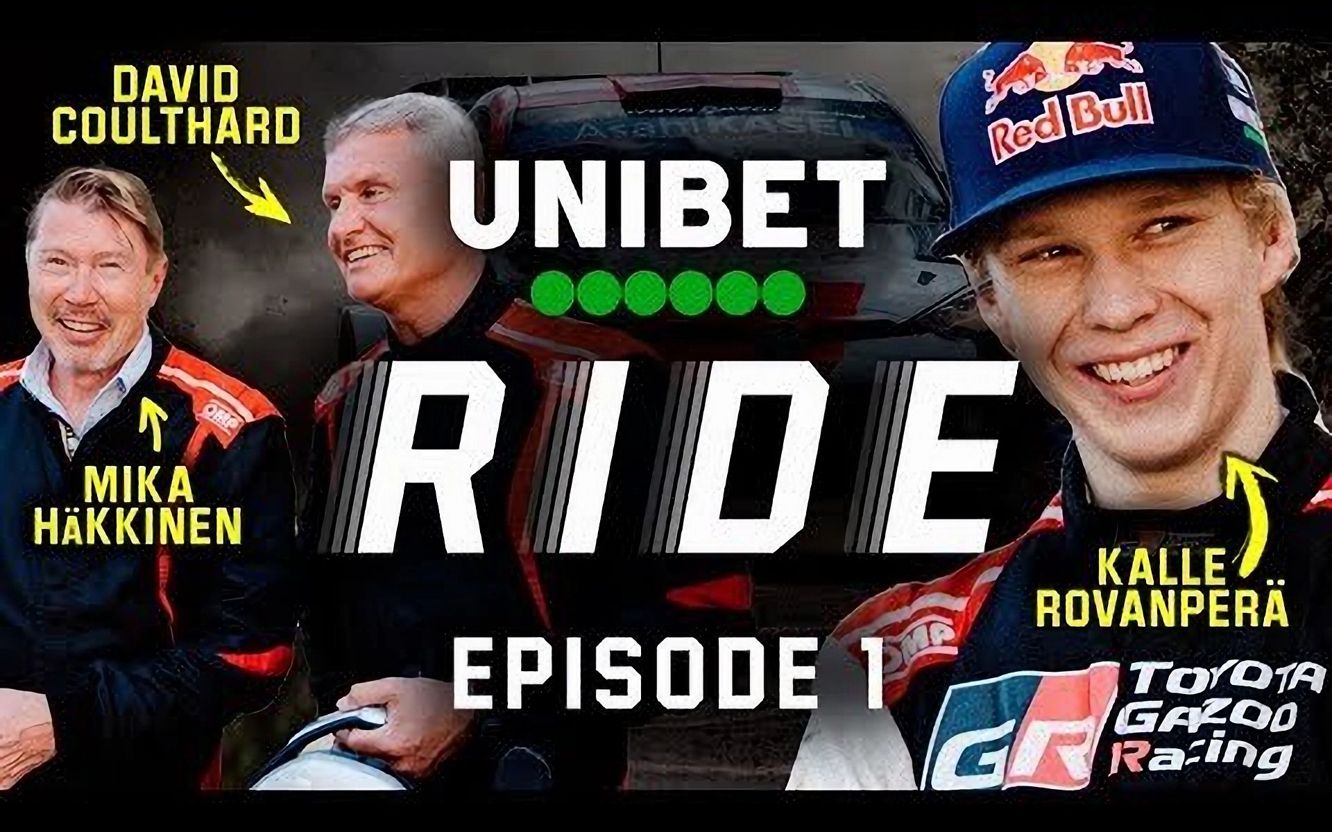 UNIBET RIDE #1: 与罗万佩拉、哈基宁和库特哈德一起体验WRC哔哩哔哩bilibili