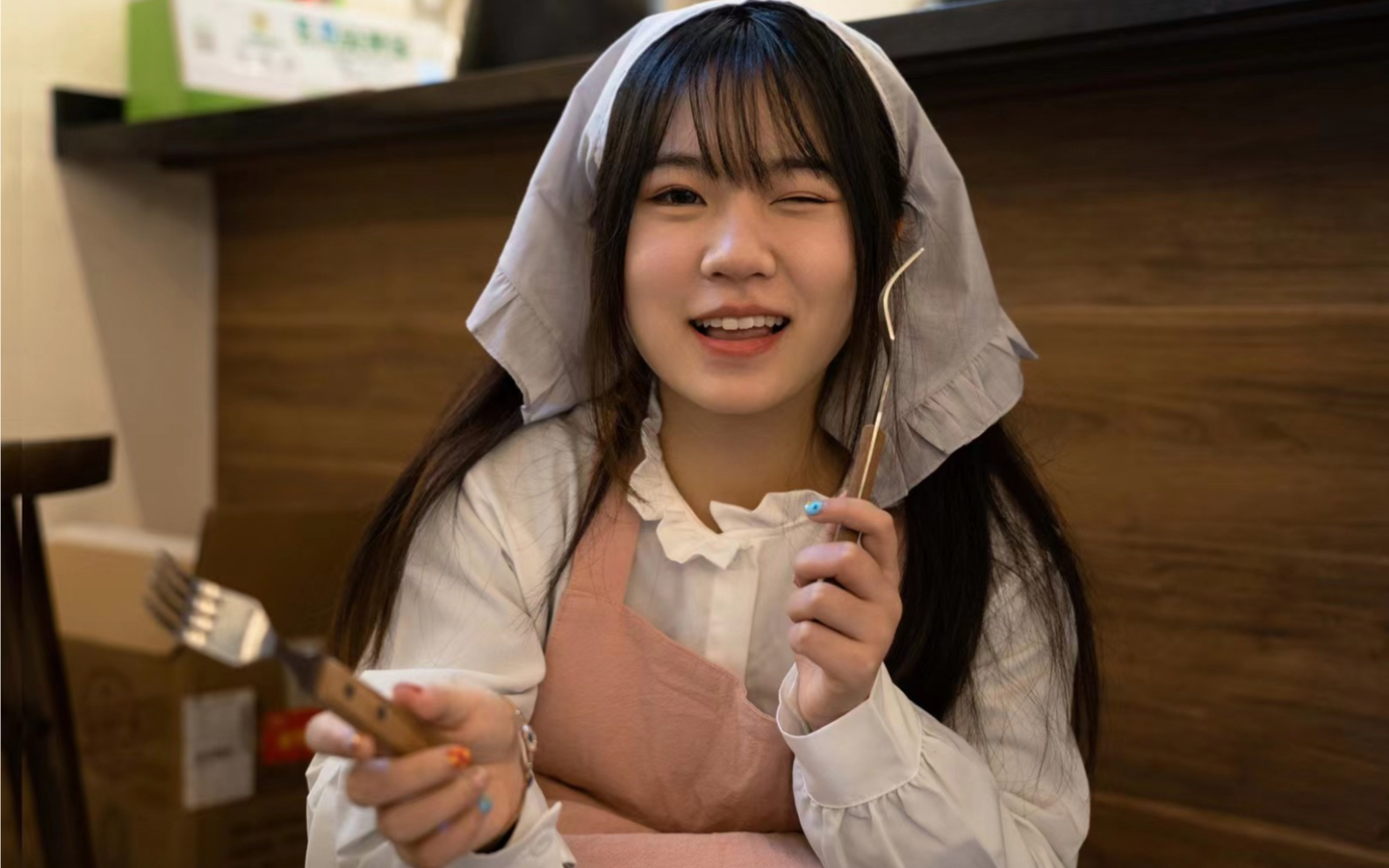 小厨娘拍摄花絮pai62she