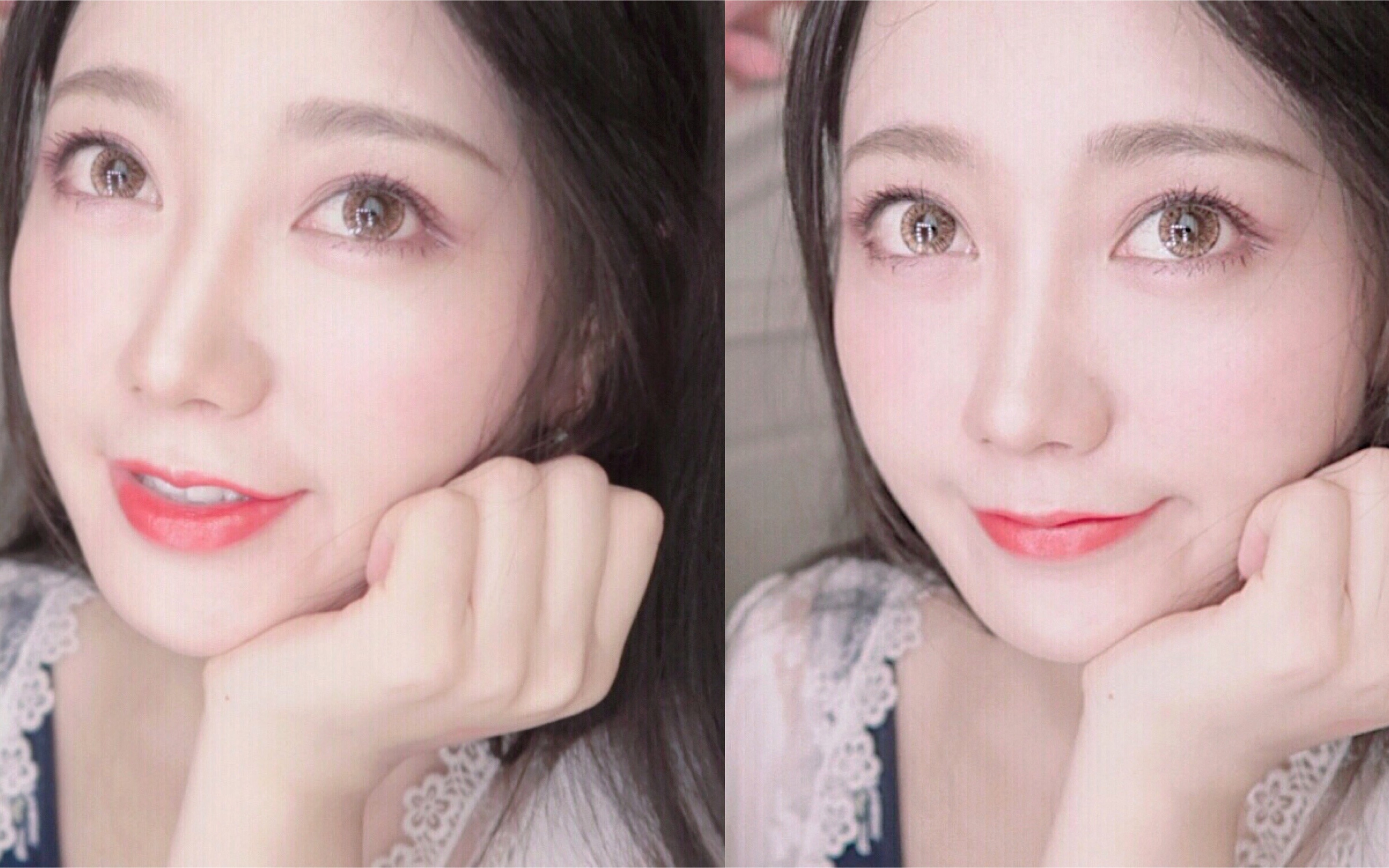 【苏苏】学生党少女感妆容/大脸妹必杀技/显脸小的日常妆容/无惧高清