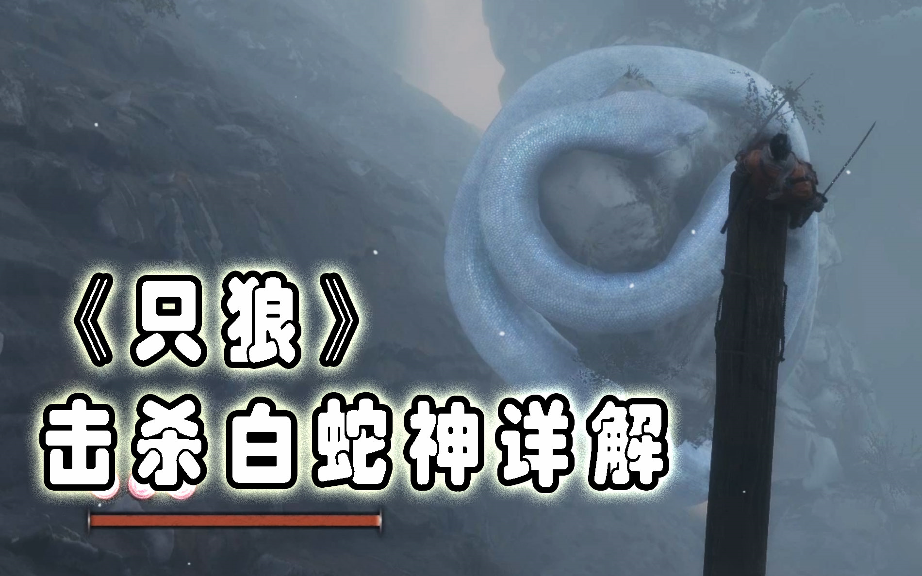 《只狼》击杀白蛇神全过程详解(鲜柿子获得方法)