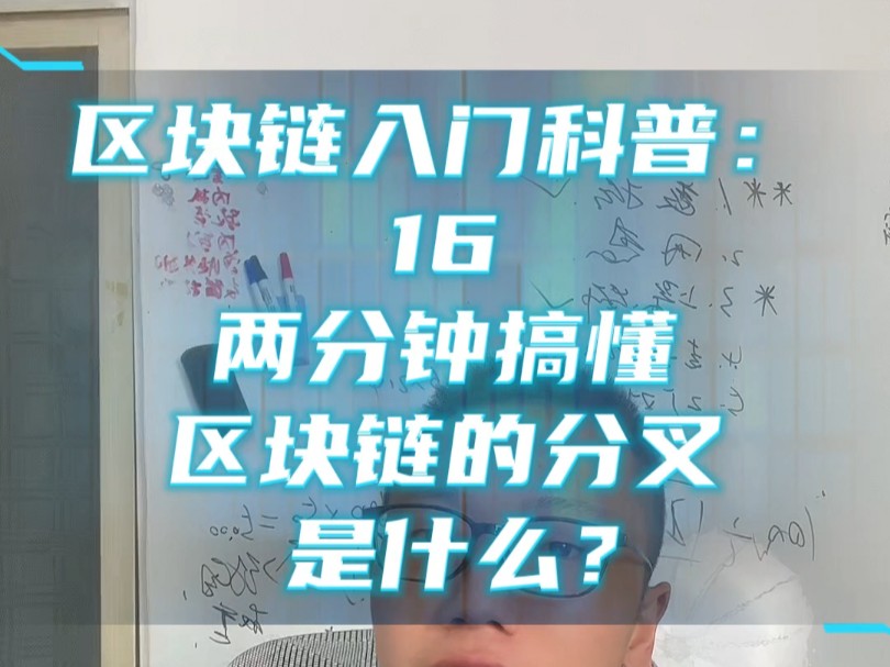 区块链入门科普:16.两分钟搞懂区块链的分叉是什么?#区块链#比特币#BTH#软分叉#硬分叉哔哩哔哩bilibili