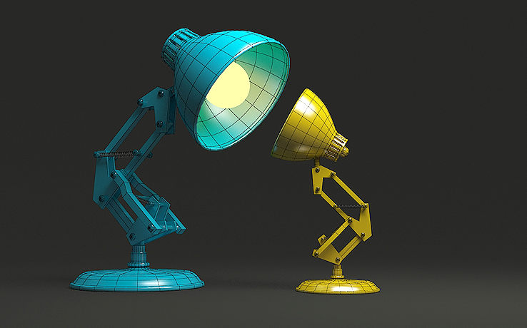 3ds max建模教程-皮克斯小台灯_哔哩哔哩_bilibili