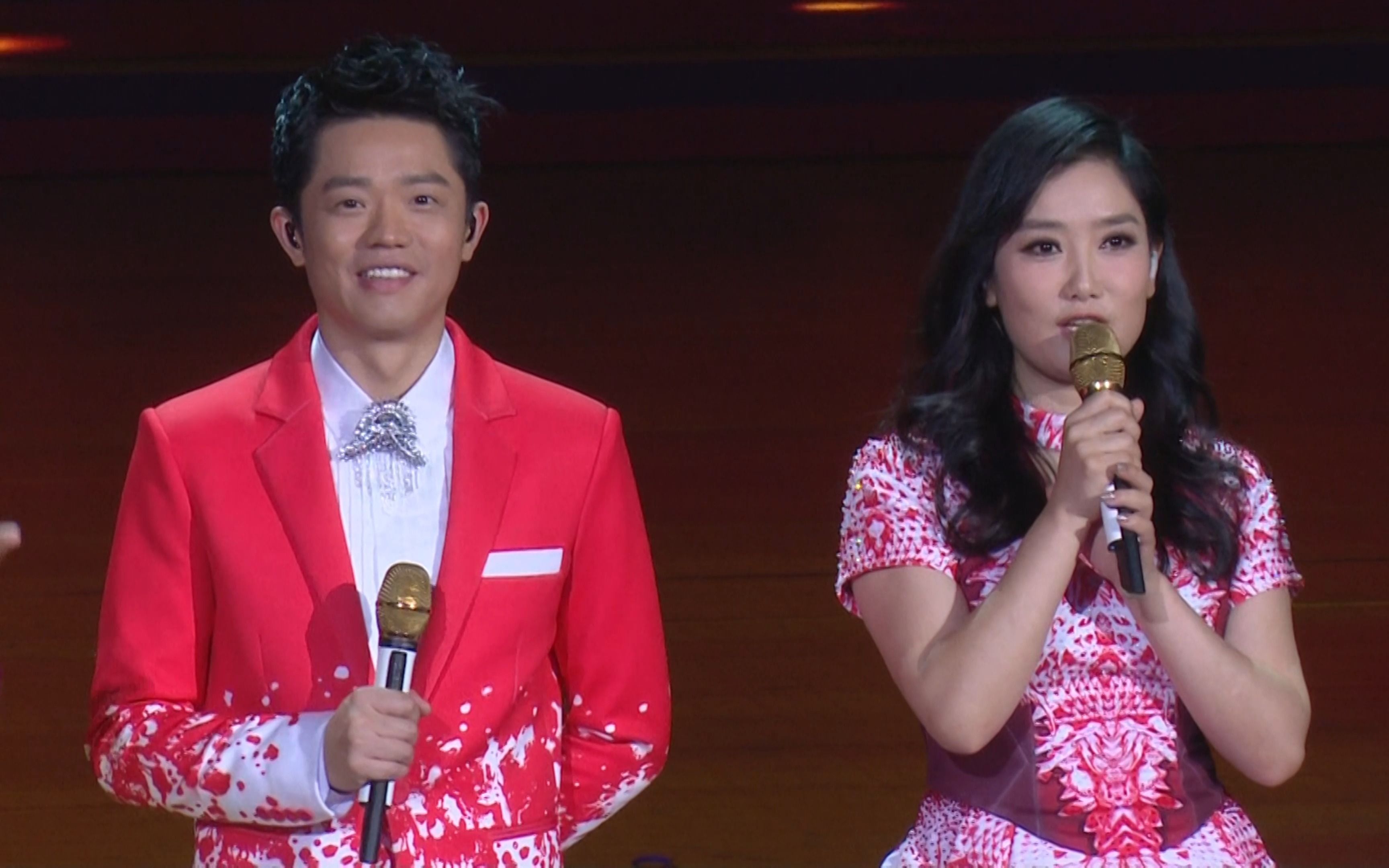 【凤凰传奇】16年安徽春节晚会中场 最炫民族风现场 离场