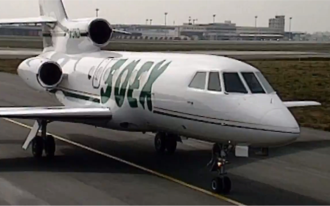 1996年达索猎鹰50ex飞行短片