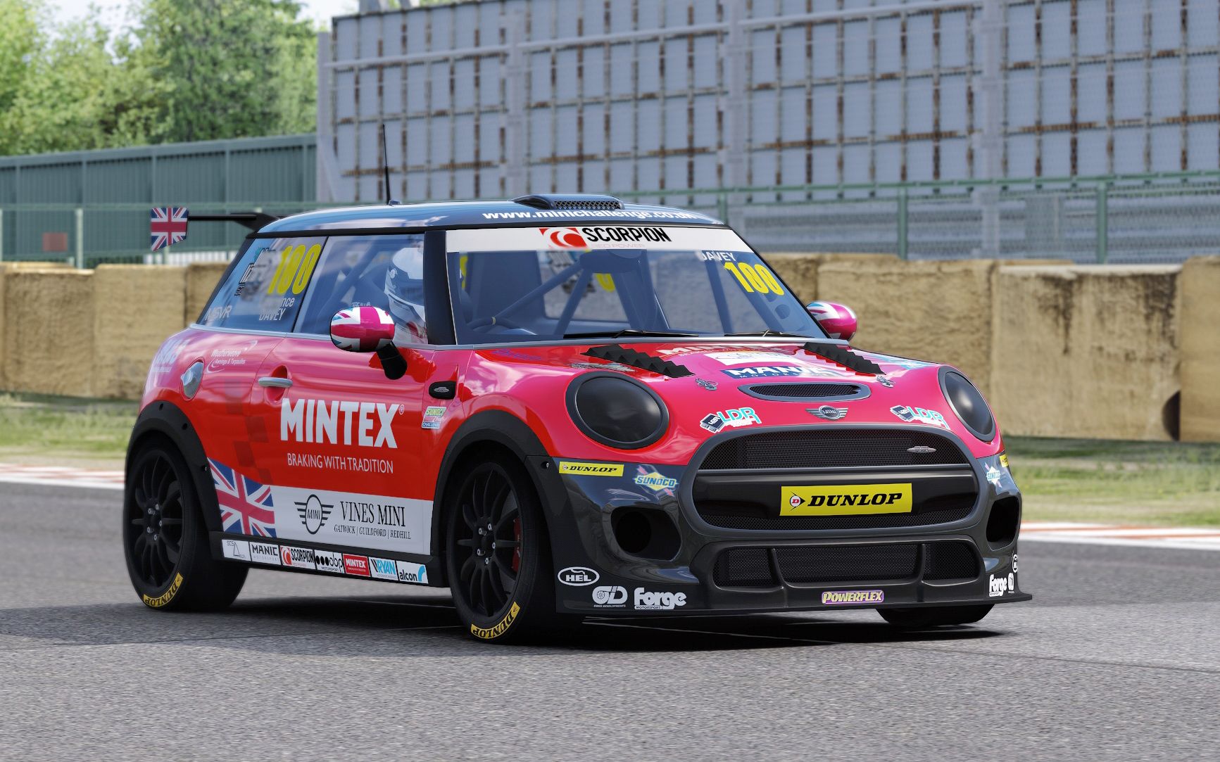 【神力科莎】迷你 mini cooper jcw challenge 筑波赛道 1:02.900