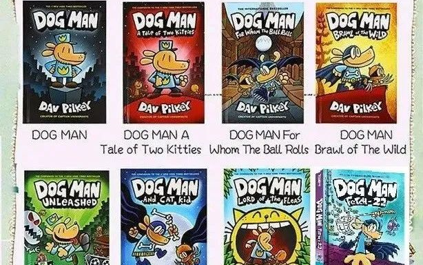 [图]英文绘本神探狗狗电子书《Dog-man》跟读