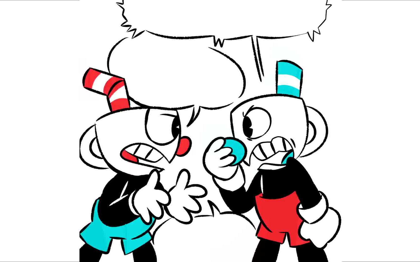 cuphead comics! (cuphead comic dub)