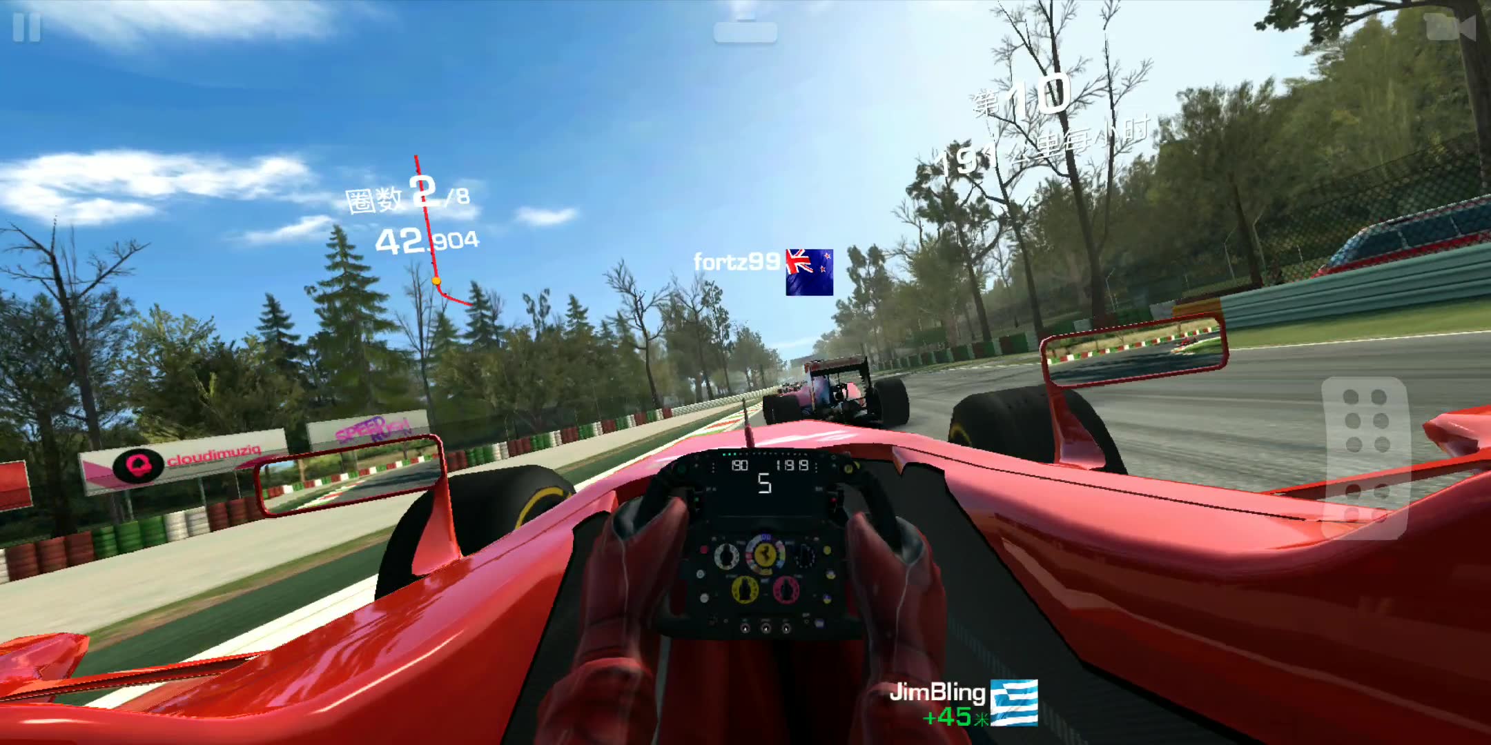 真实赛车3-f1-蒙扎赛道