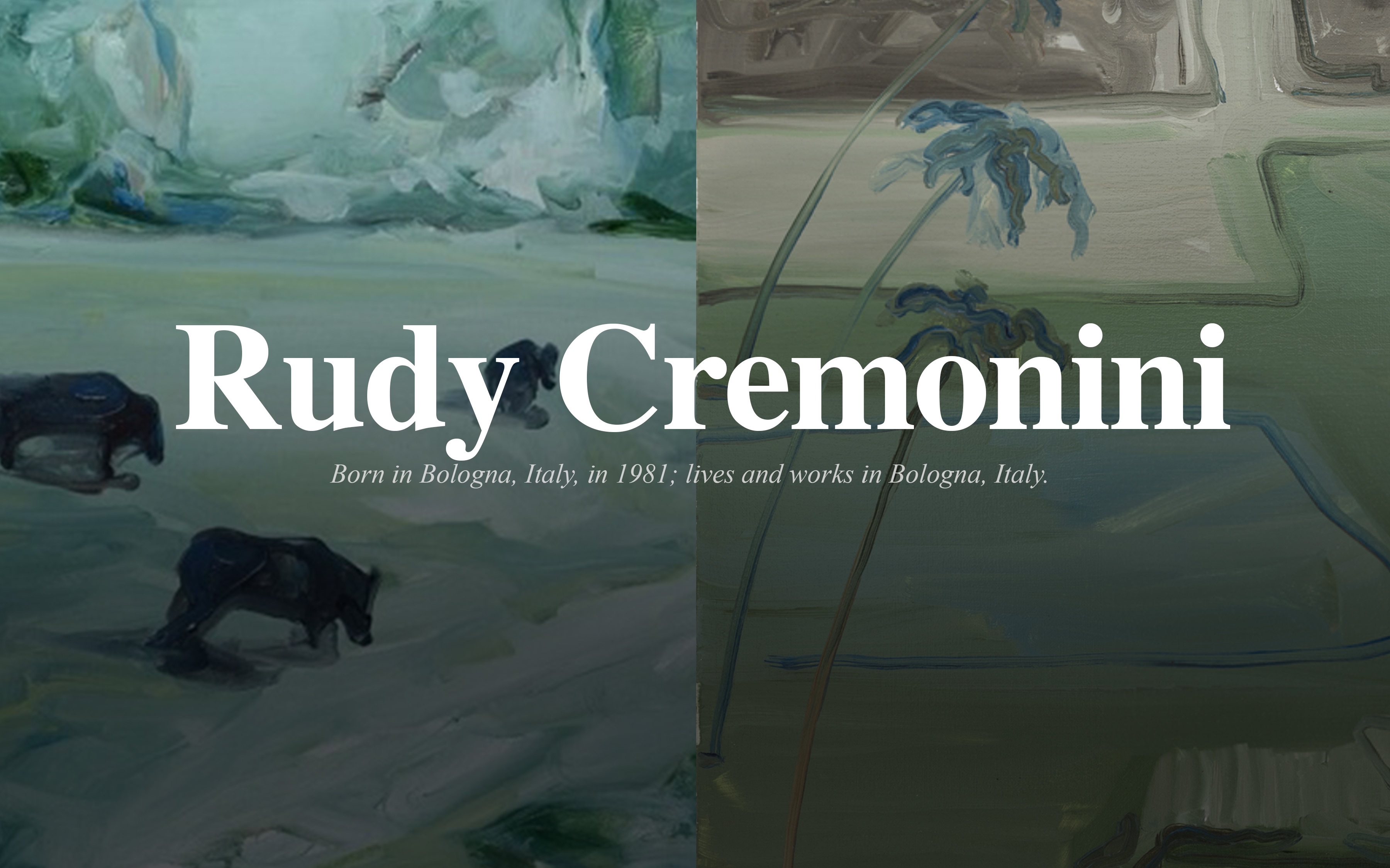 【遇见艺术】鲁迪ⷥ…‹雷莫尼尼 Rudy Cremonini | 阴郁而柔软哔哩哔哩bilibili