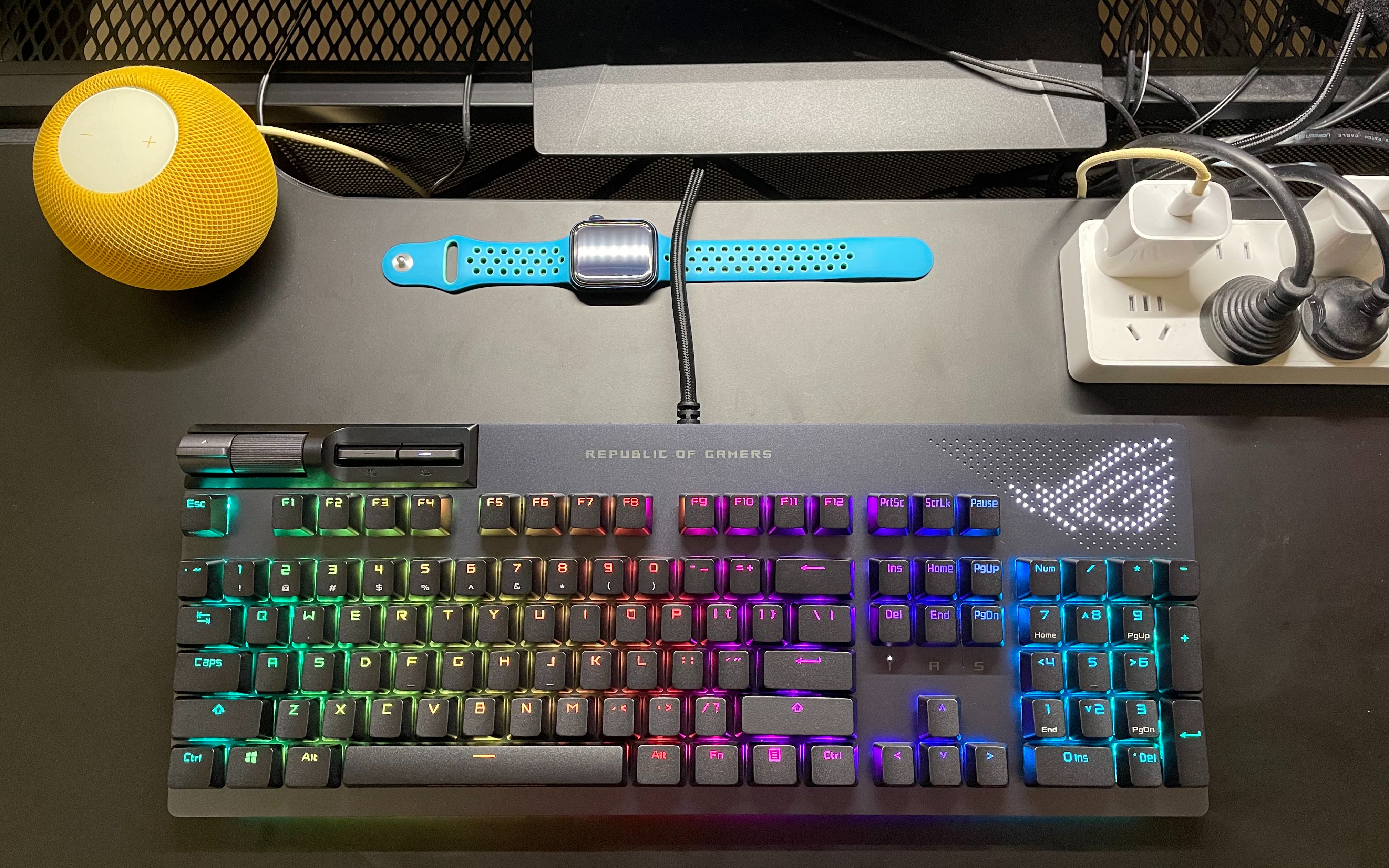 rog 耀光2幻键盘简单开箱