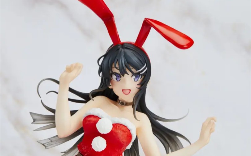 (手办)樱岛麻衣 圣诞兔女郎