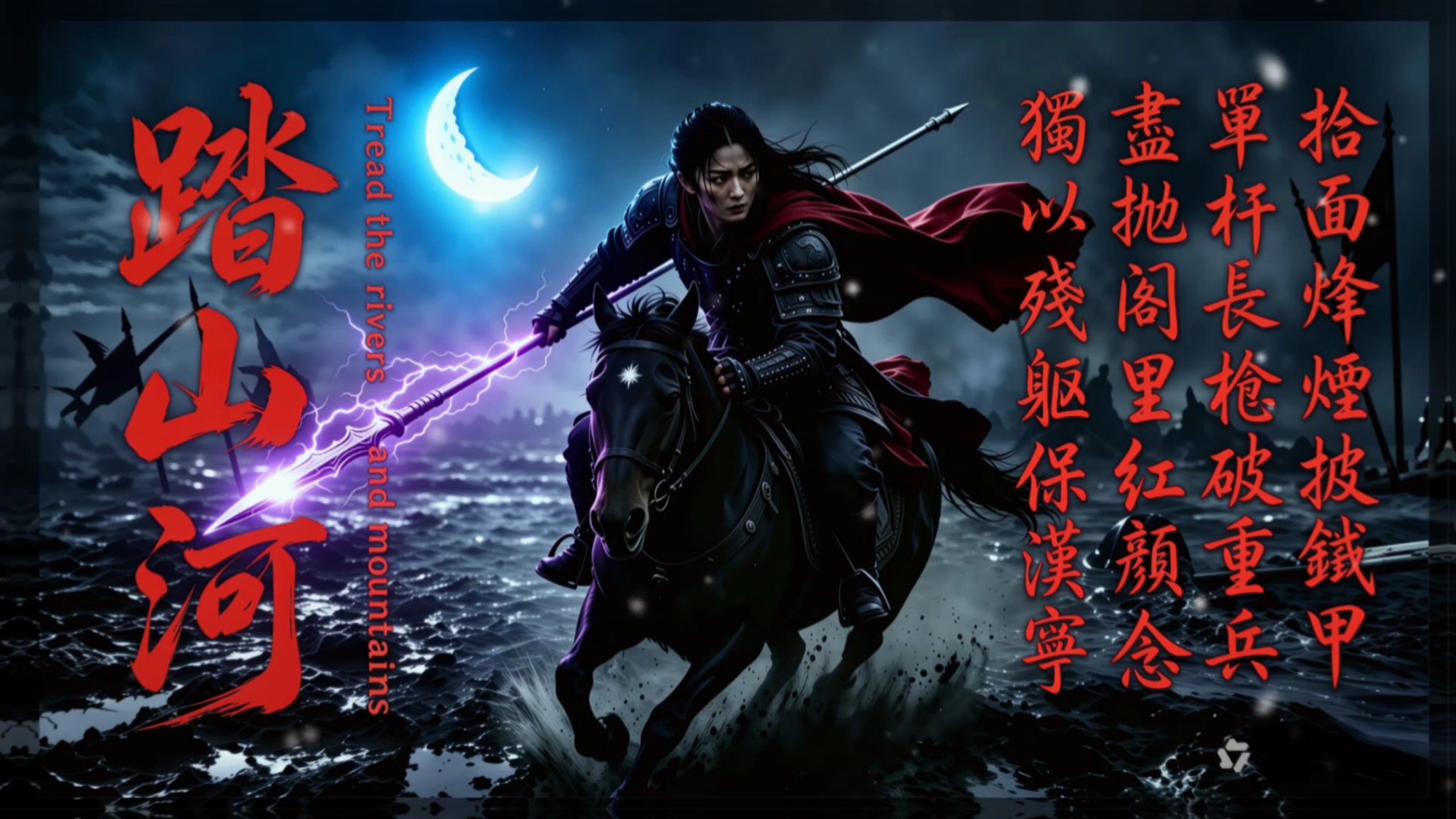 花木兰《踏山河》戎装出征名震天下