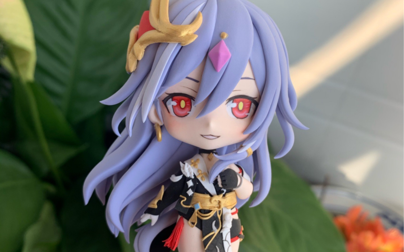 超轻粘土来做一只可爱的识律 人物出处:崩坏三 识之律者