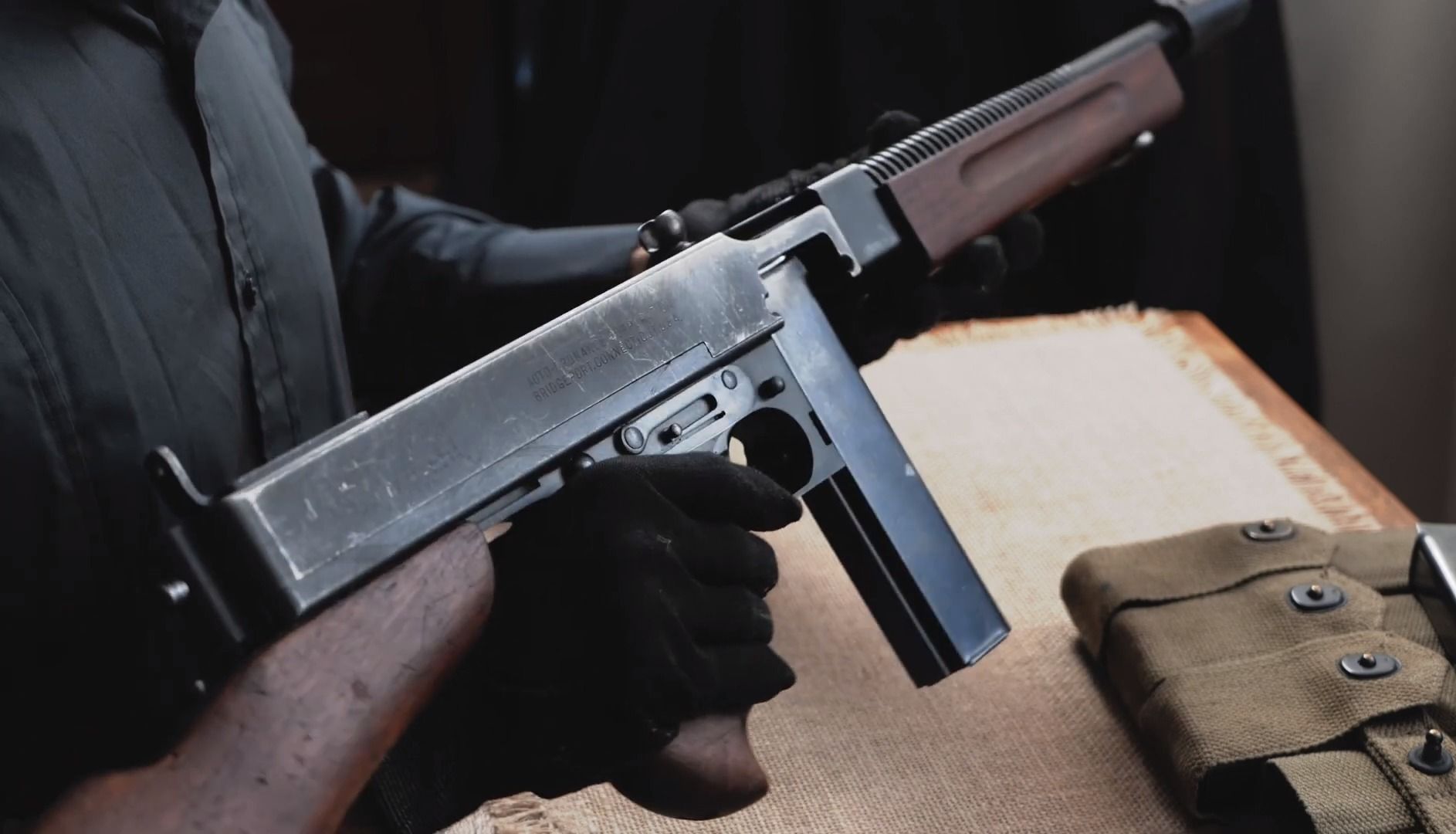 【机械音声】由某晚期批次的汤姆逊m1928a1提供的短暂音声