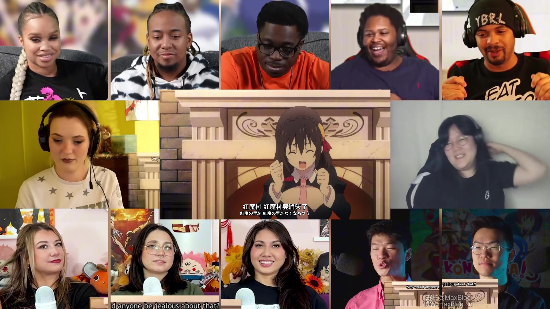 老外看 为美好的世界献上祝福:红传说 [剧场版] reaction