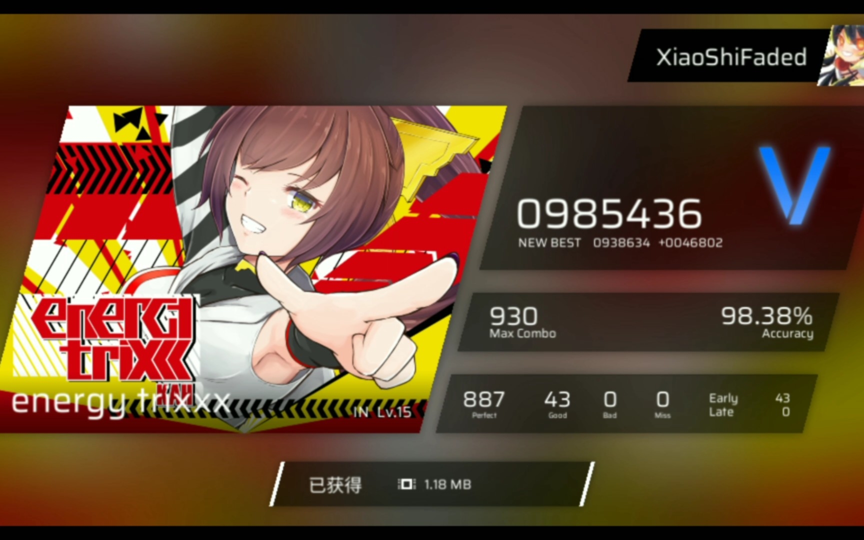 15 full combo【背景bga】_音游热门视频