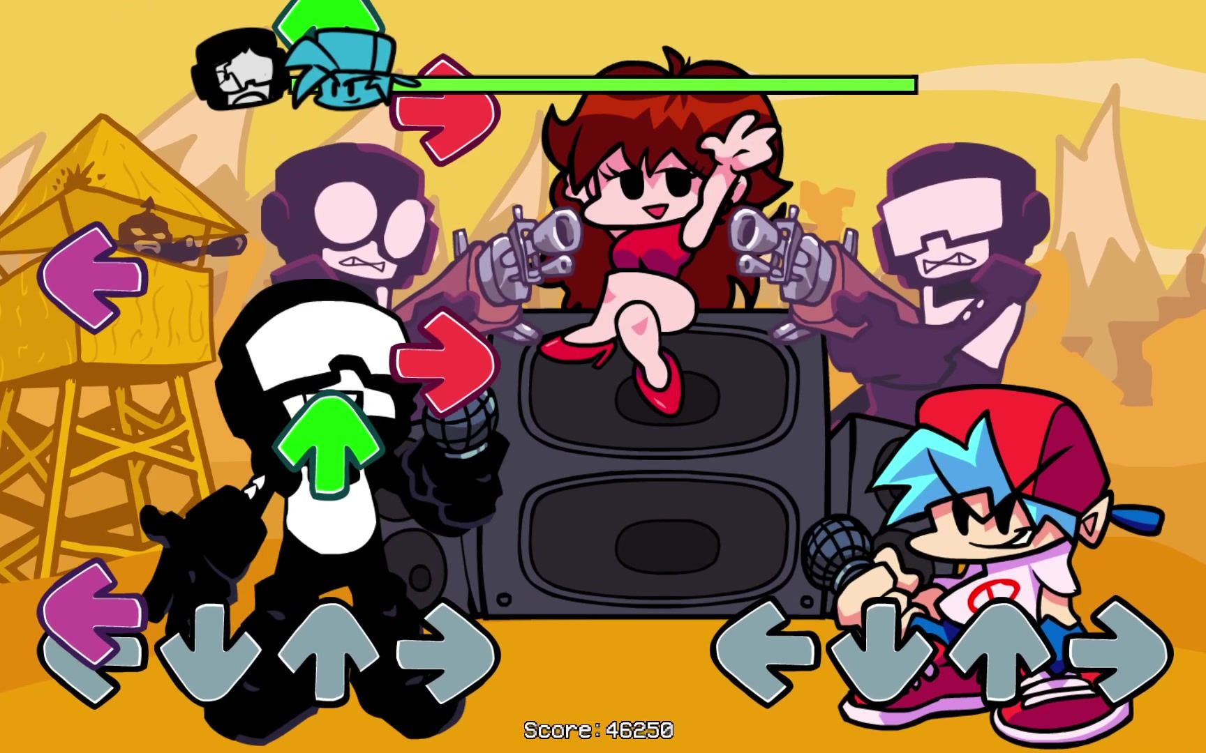 fnf第七周公布gf大危机黑色星期五之夜第七周tankmanweek试玩版本通关