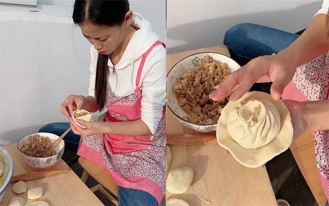 女子包包子捏褶子手法熟练,下一幕网友愣住:结局怎么不一样!