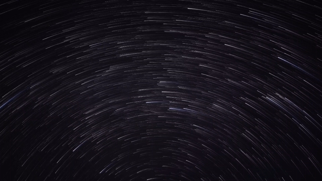 农村的夜晚真的好多星星