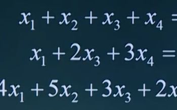 线性方程组的解题方法哔哩哔哩bilibili