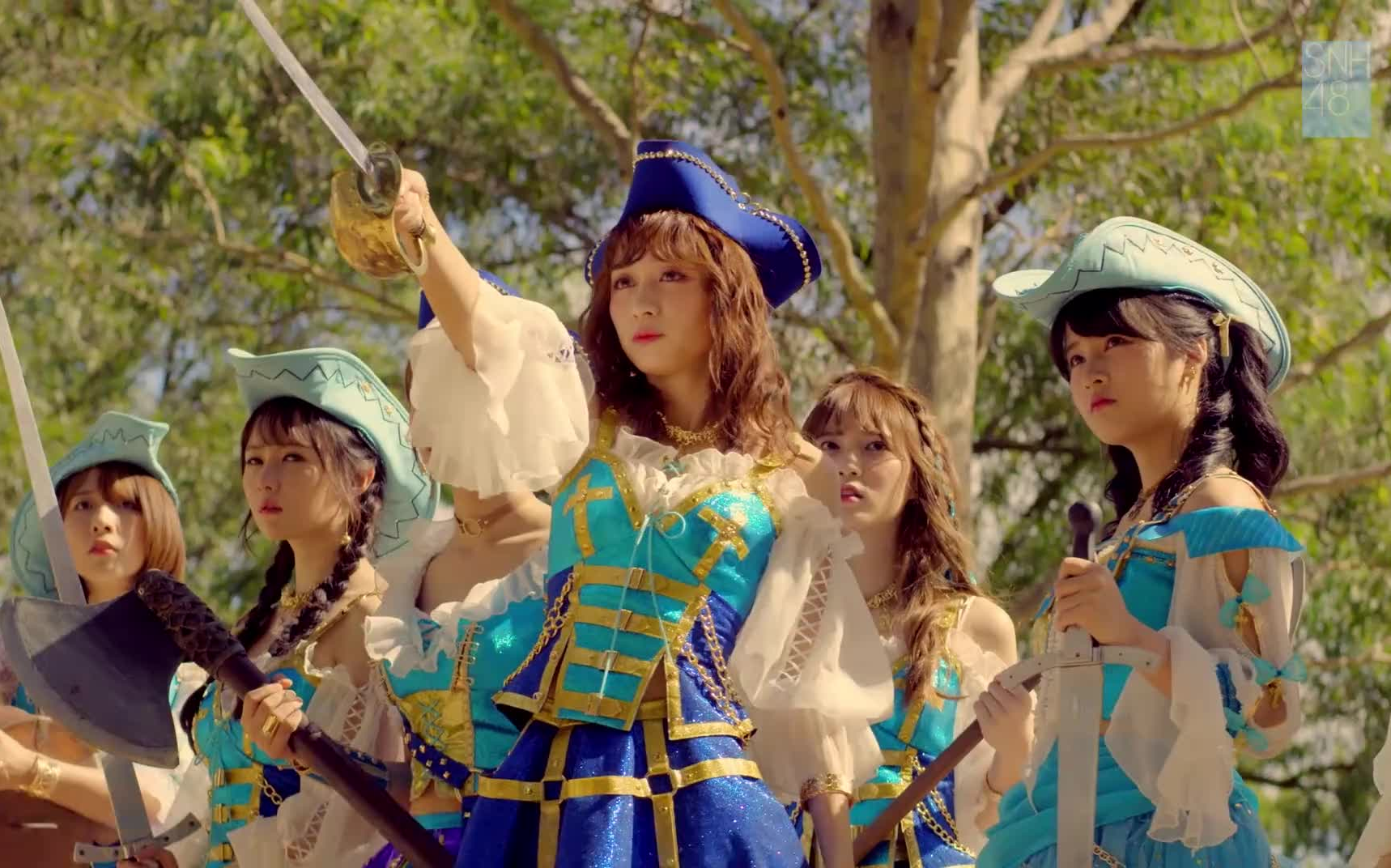 snh48 group第五届年度金曲大赏 snh48《夏日柠檬船》官方版_哔哩哔哩