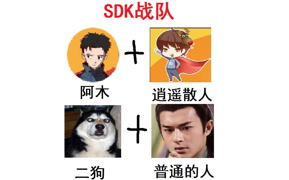 散人丶阿木丶普通丶二狗领衔,SDK战队第一鸡!哔哩哔哩bilibili