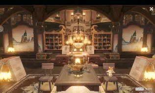 Download Video: 【尘歌壶】缄默沙邸 Silent Sand Mansion｜须弥主宅室内之妙香林