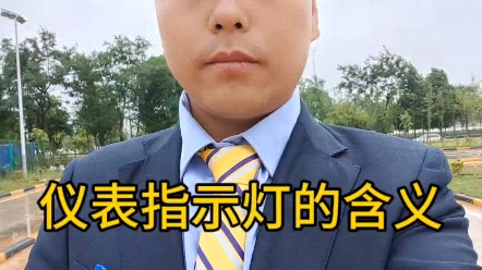 车辆仪表指示灯亮,分别代表什么含义你们知道吗?哔哩哔哩bilibili