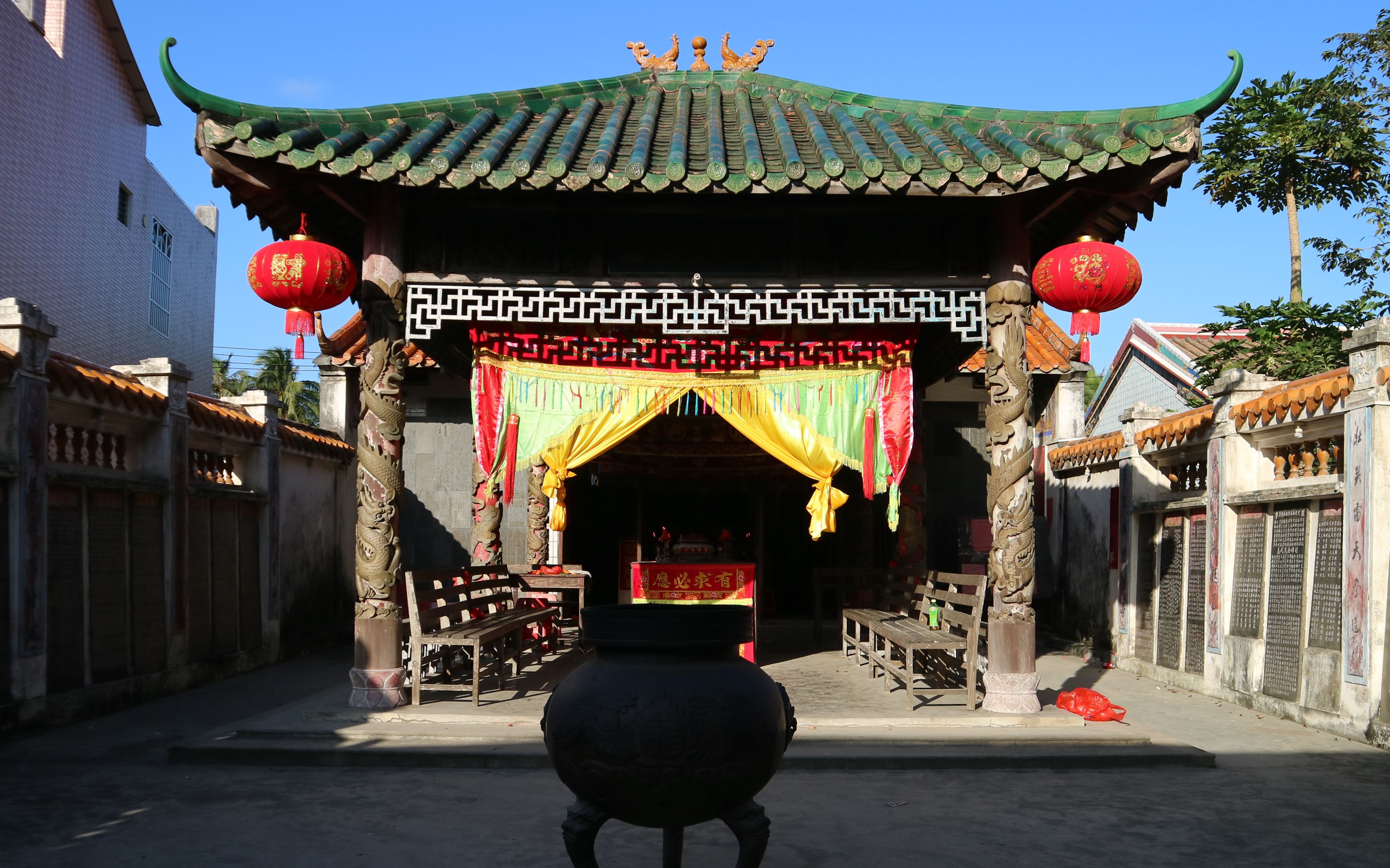 海边的庙水尾圣娘庙