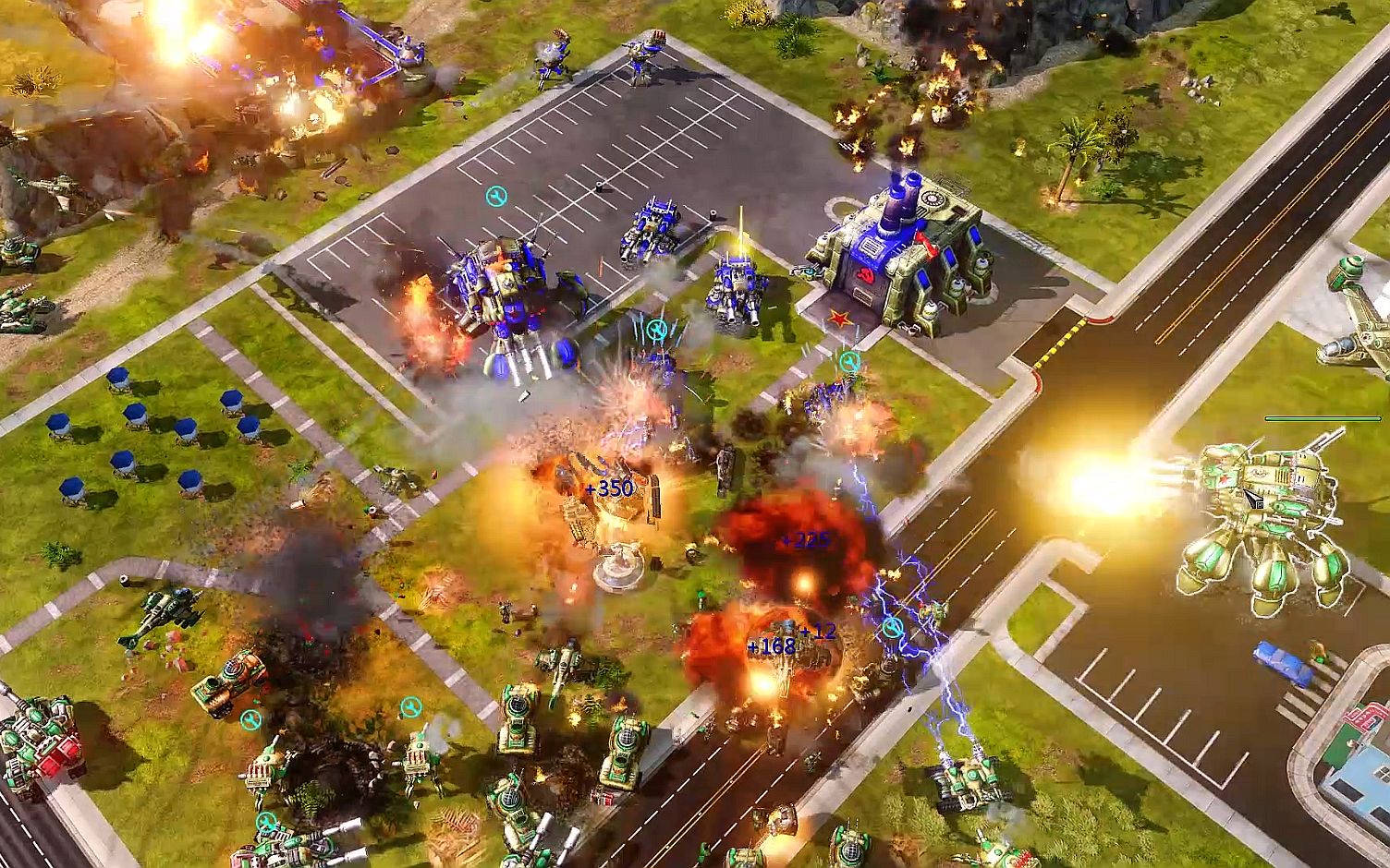 红色警戒remix模组6人混战面对海量敌军哪怕剩一兵一卒仍死战不退最后