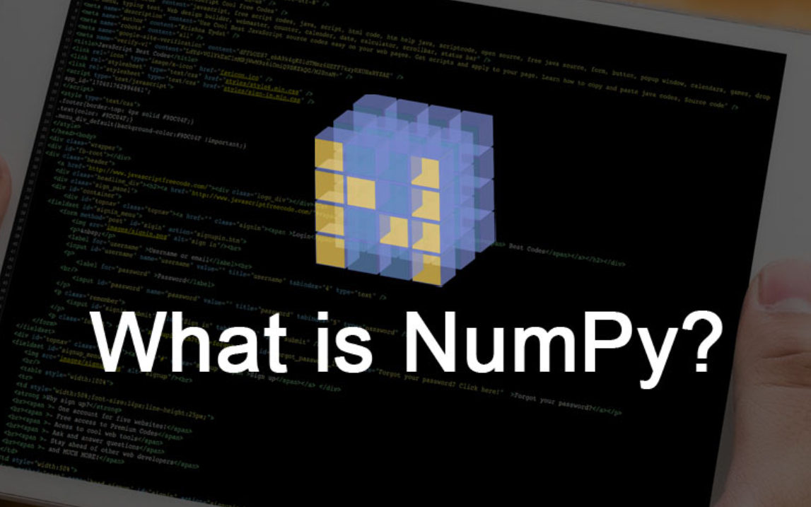 python数据分析之numpy模块全套教程!手把手带你入门numpy!哔哩哔哩bilibili