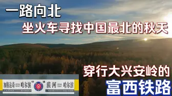 Download Video: 一路向北！坐火车寻找中国最北的秋天-穿行大兴安岭的富西铁路