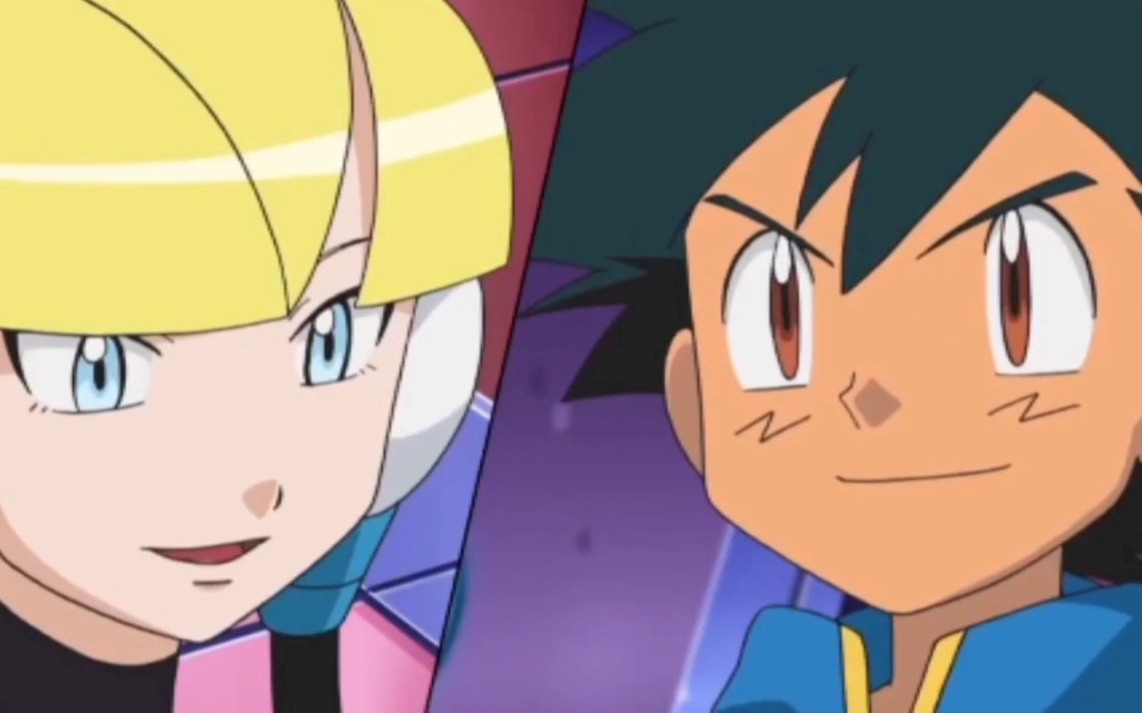 小智vs小菊儿,很少看宝宝队里的蓝蟾蜍对战