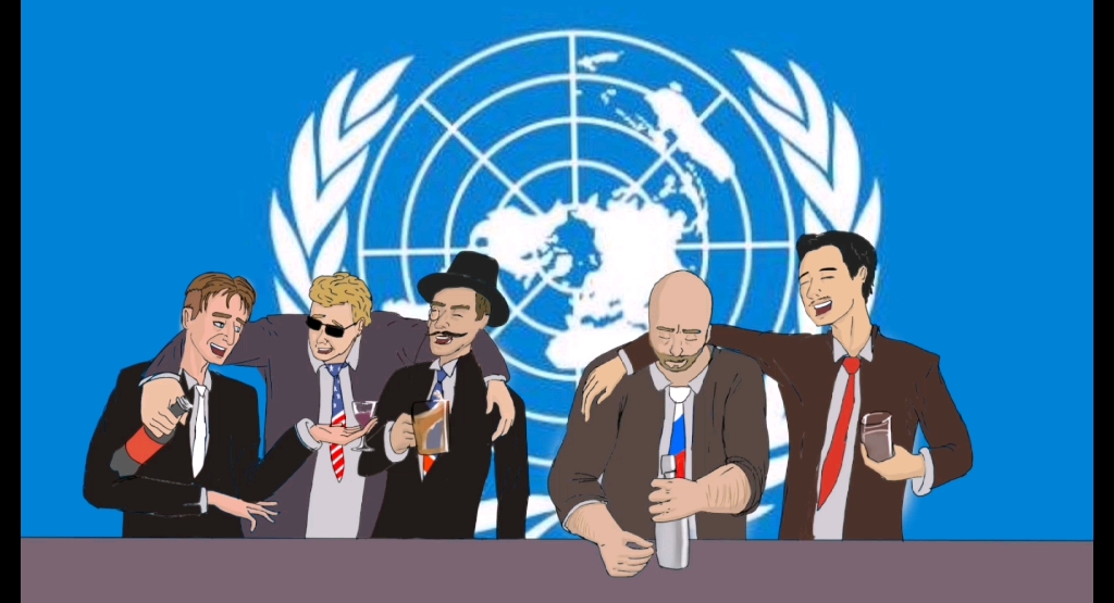 联合国五常拟人图片图片