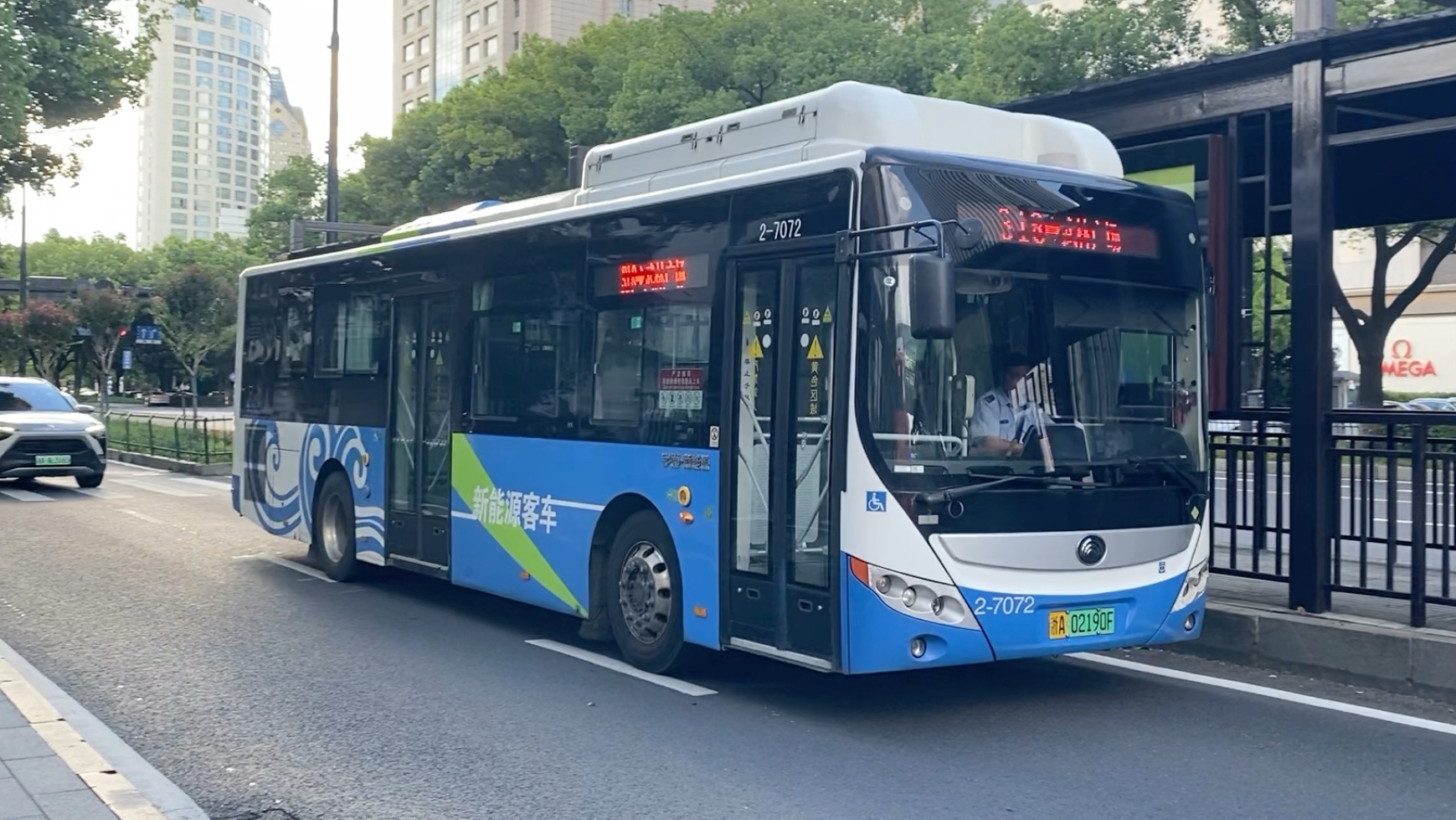 杭州公交 宇通h10 318路 2