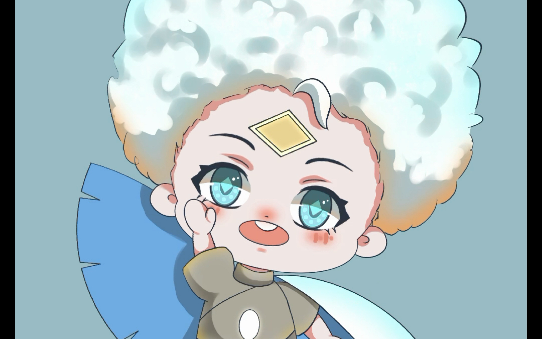 谁能拒绝一只可爱的棉花糖(*~︶~)