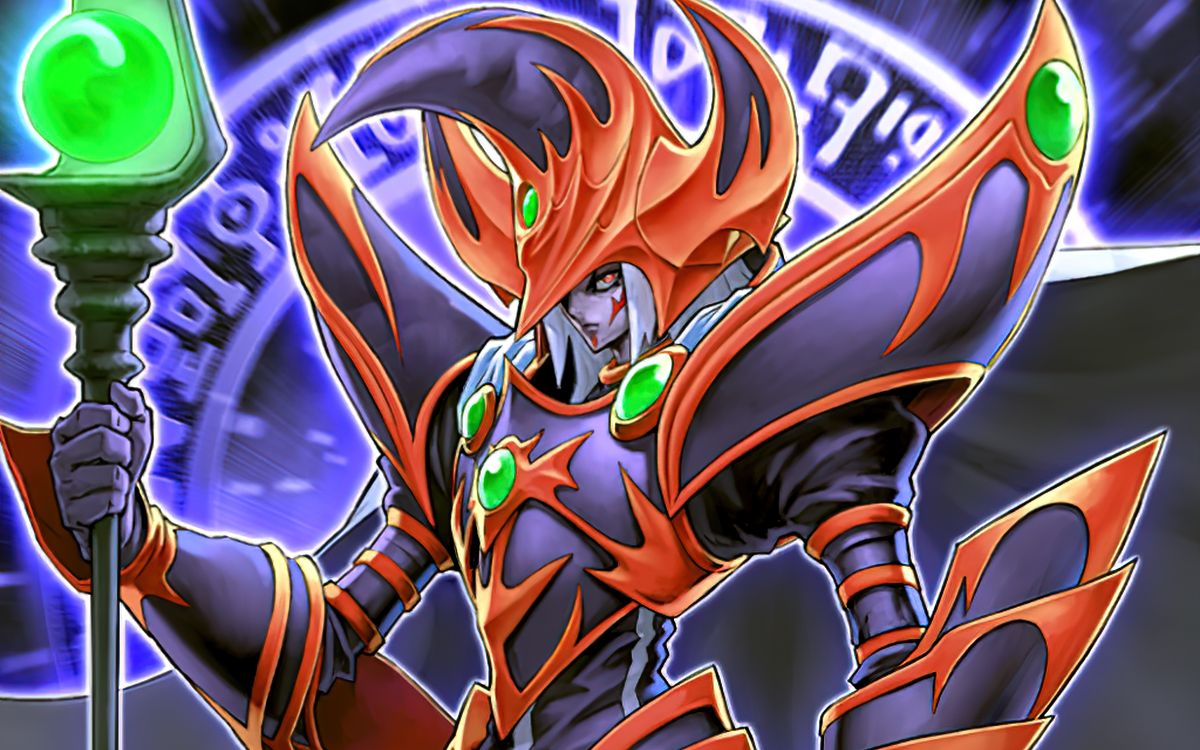 游戏王『奥金魔导师』高清卡图欣赏