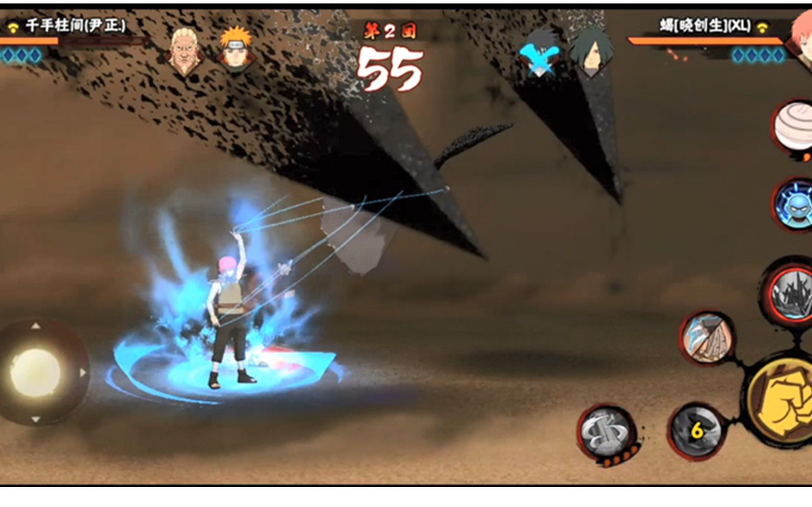 漂泊武士再不斩,蝎晓创生技能奥义展示