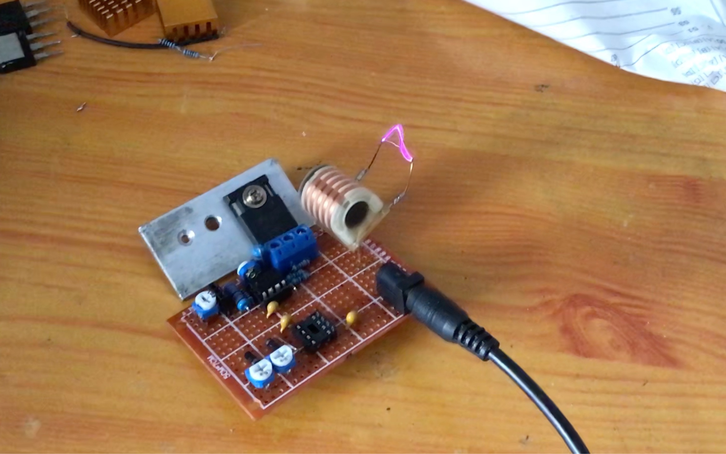 改进版555推脉冲高压包